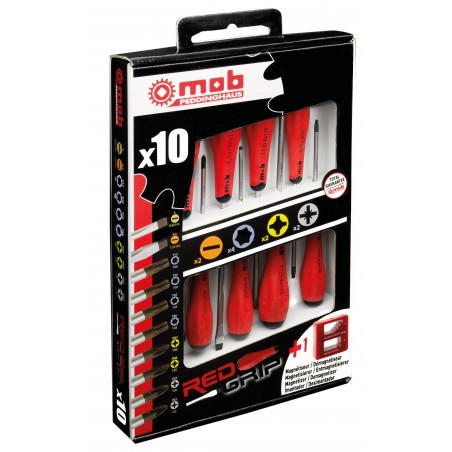 Coffret 10 tournevis MOB